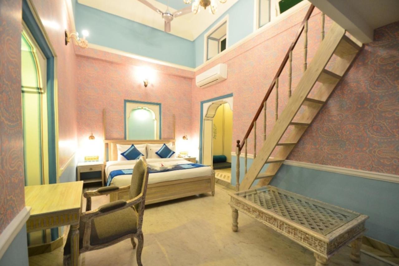 นิพพาน พาเลซ-อะ เฮอริเทจ โอเต็ล แอนด์ สปา Hotel ชัยปุระ ภายนอก รูปภาพ